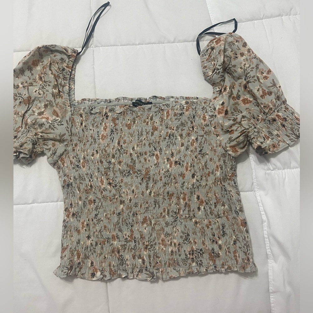 Forever 21 floral shirt